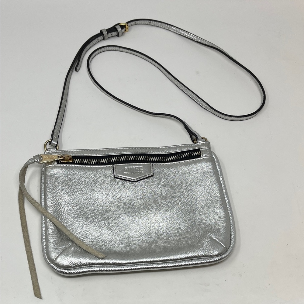 Aimee Kestenberg Silver Crossbody Bag